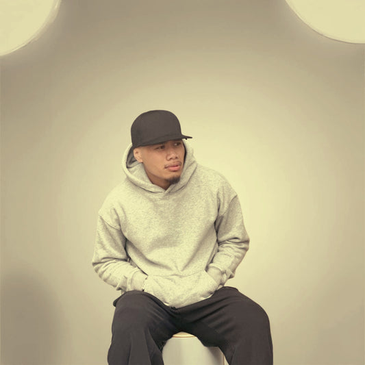 On ON Grey Heavyweight Oversized Hood