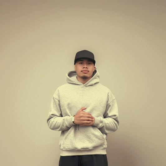 On ON Grey Heavyweight Oversized Hood