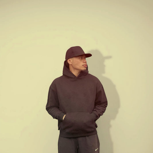 On ON Black Heavyweight Oversized Hood