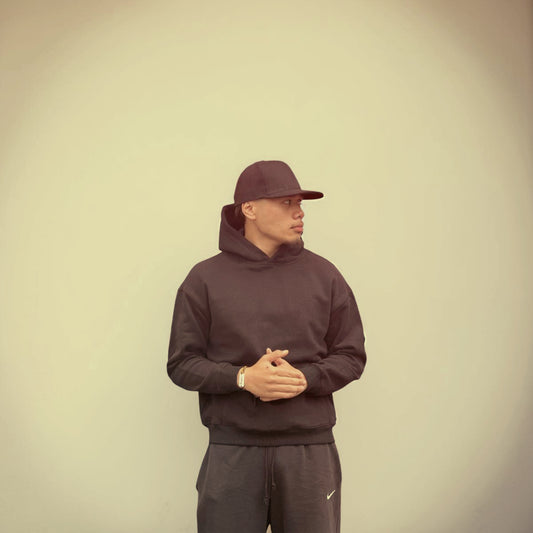 On ON Black Heavyweight Oversized Hood